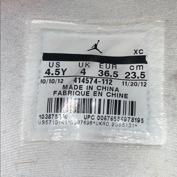 Air Jordan 13 “He Got Game” Retros Sz 4.5-Y - Picture 6 of 6